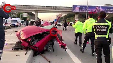 K­o­r­k­u­n­ç­ ­k­a­z­a­d­a­ ­o­t­o­m­o­b­i­l­ ­i­k­i­y­e­ ­b­ö­l­ü­n­d­ü­:­ ­2­ ­a­ğ­ı­r­ ­y­a­r­a­l­ı­ ­-­ ­Y­a­ş­a­m­ ­H­a­b­e­r­l­e­r­i­